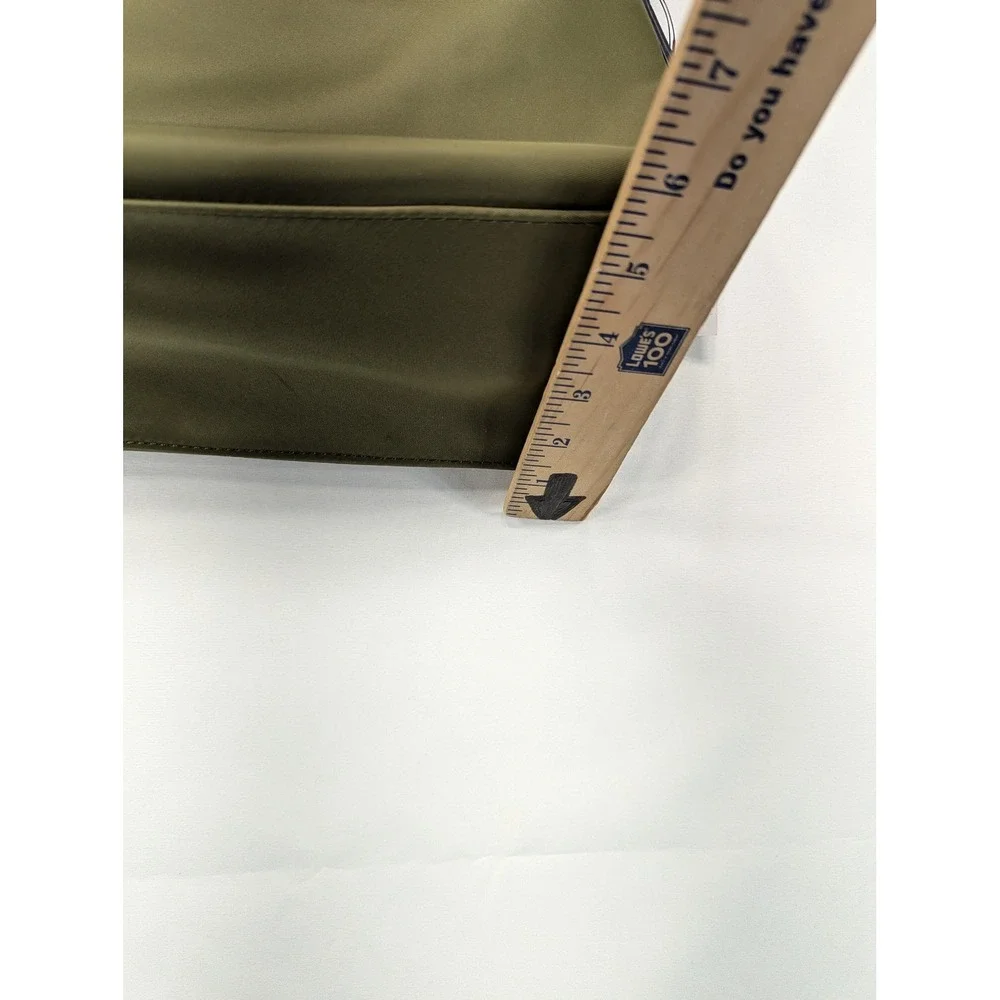 NWT‎ Tommy Hilfiger Olive Green Nylon Tote Bag Crossbody Adjustable Strap